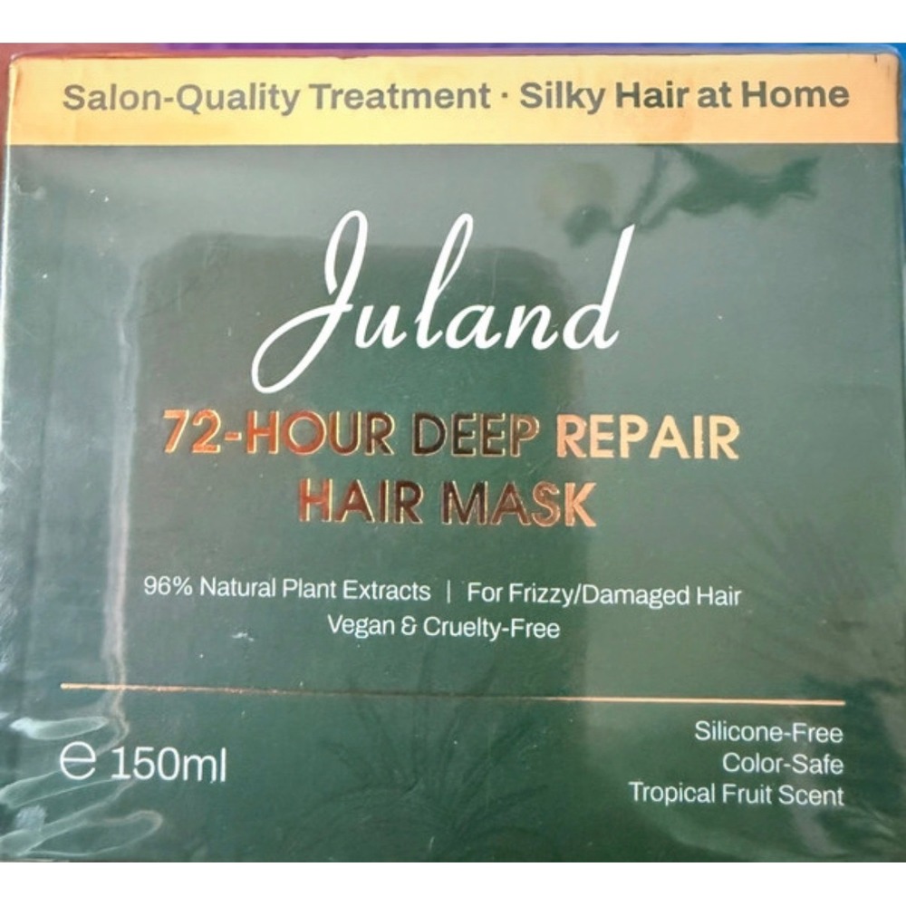 Juland 72-Hour Deep Repair Hair Mask 150ml Maca Essence Collagen Treatment New